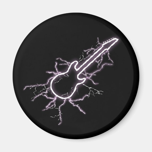 Elektrische Gitarre Magnet (Vorne)