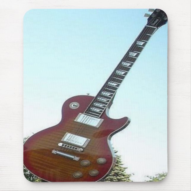 Elektrische Gitarre Mousepad (Vorne)