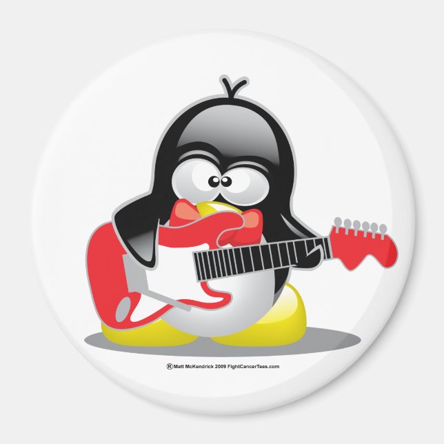 Elektrische Gitarre Penguin Magnet (Vorne)