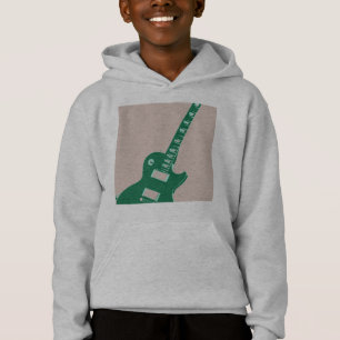 Elektrische Gitarre Pop Kunst Hoodie
