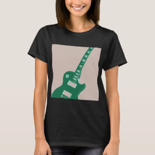 Elektrische Gitarre Pop Kunst T-Shirt