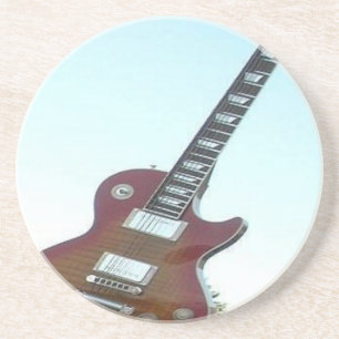 Elektrische Gitarre Sandstein Untersetzer