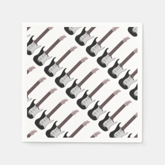 Elektrische Gitarre Serviette