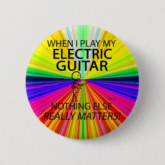 Elektrische Gitarre spielt keine Rolle Button