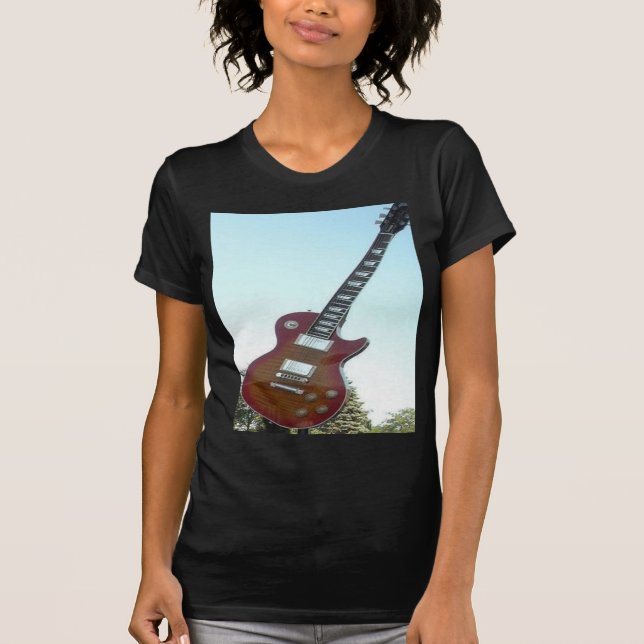 Elektrische Gitarre T-Shirt (Vorderseite)