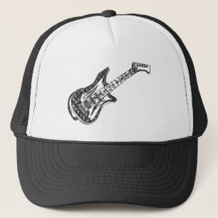 Elektrische Gitarre Truckerkappe