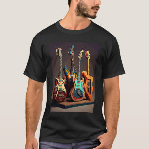 Elektrische Gitarren Coole Gitarren F T-Shirt