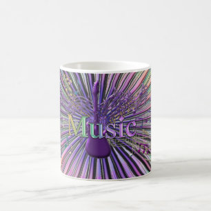 Elektrische Gitarren-Musik-Explosions-Tasse Tasse