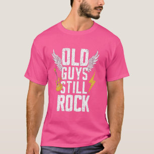 Elektrische Gitarren-Rock & Roll-Musik - Alte Typ T-Shirt