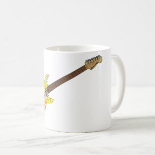 Elektrische Gitarrencoffee-Tasse Kaffeetasse