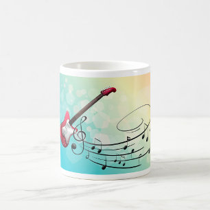 Elektrische Gitarrenmusik Kaffeetasse