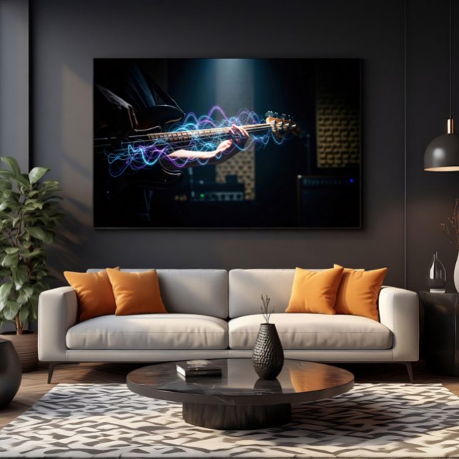 Elektrische Harmonie Leinwanddruck (Von Creator hochgeladen)