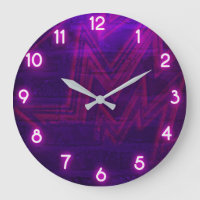 Elektrische Imitat Lila Black Light Brick Wall