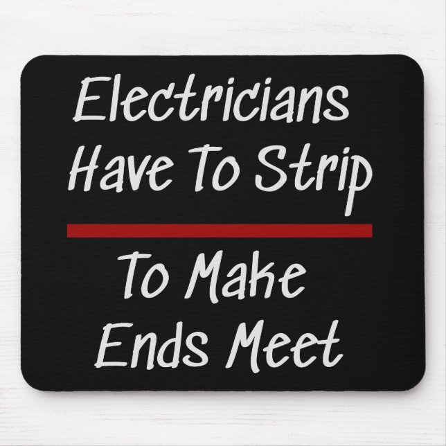 Elektrische Joke Funny Novelty Spaß Electrical Mousepad (Vorne)