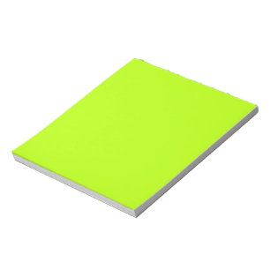 Elektrische Kalkgrüne Farbe für individuelle Anf Notizblock
