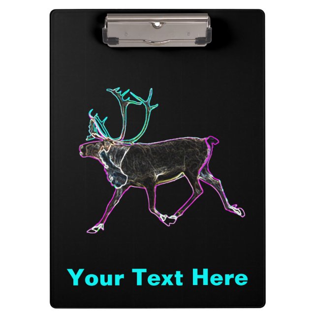 Elektrische Karibik Klemmbrett (Vorderseite)