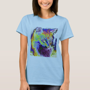 Elektrische Katze T-Shirt