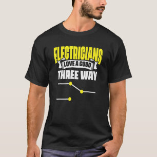 Elektrische Liebe Gute Drei-Wege-Sparkokeime T-Shirt