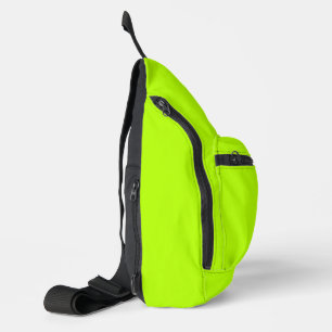 Elektrische Limonenfarben-Dekoration für den Kunde Crossbody Bag