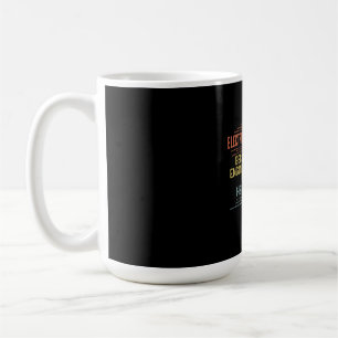 Elektrische Männer, weil Ingenieure auch Helden br Kaffeetasse