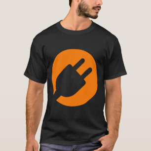 Elektrische Motorbootstil für den Vatertag T-Shirt