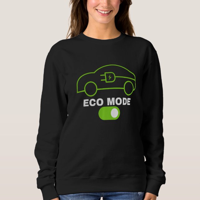 Elektrische Öko-Renewable-Electric-Clean Sweatshirt (Vorderseite)
