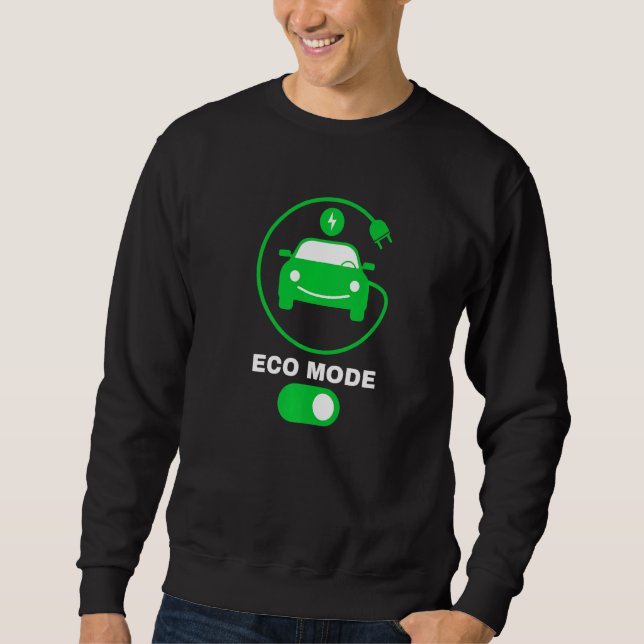 Elektrische Öko-Renewable-Electric-Clean Sweatshirt (Vorderseite)