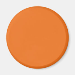 Elektrische Orangefarbene Festfarbe Magnet