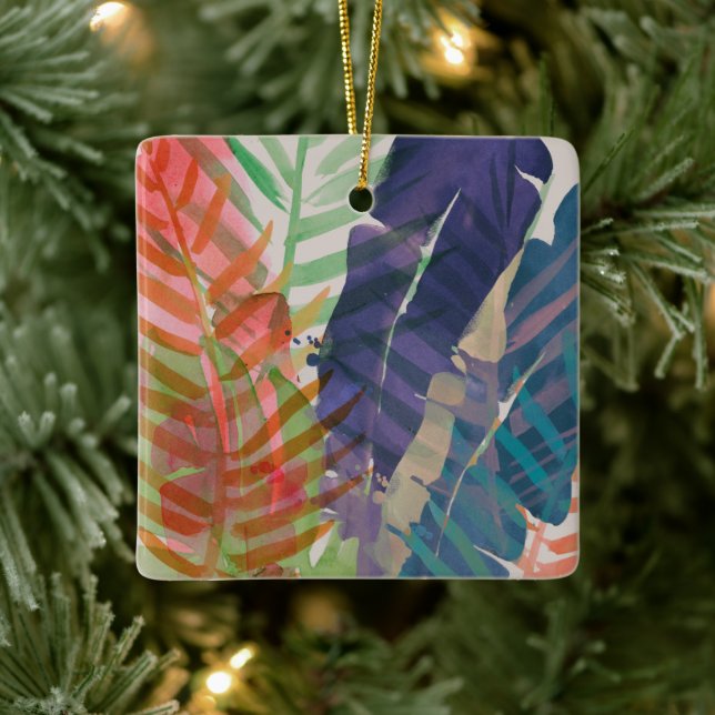 Elektrische Palmen Keramikornament (Baum)