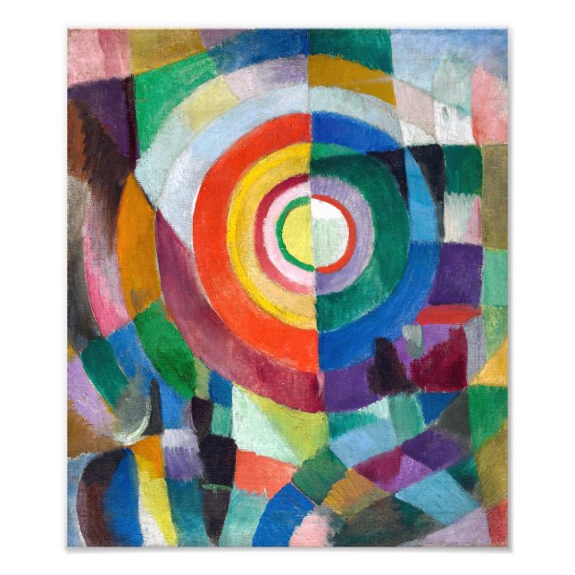 Elektrische Prismen Nr. 41 | Sonia Delaunay | Fotodruck (Vorne)