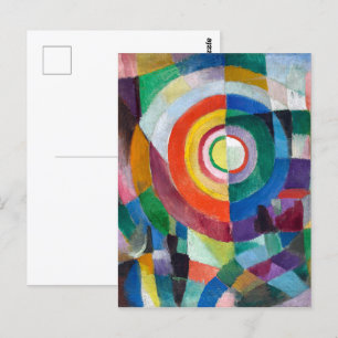 Elektrische Prismen Nr. 41   Sonia Delaunay   Postkarte