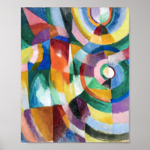 Elektrische Prismen Sonia Delaunay Poster