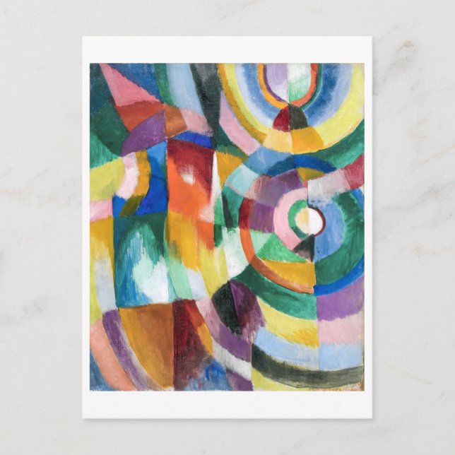 Elektrische Prismen | Sonia Delaunay | Postkarte (Vorderseite)