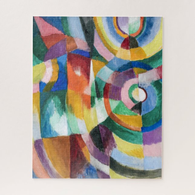 Elektrische Prismen | Sonia Delaunay | Puzzle (Vertikal)