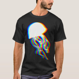 Elektrische Quallen EDM Raver Silhouette T-Shirt