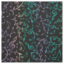 Elektrische Regenbogenanmerkungen und Clefs auf