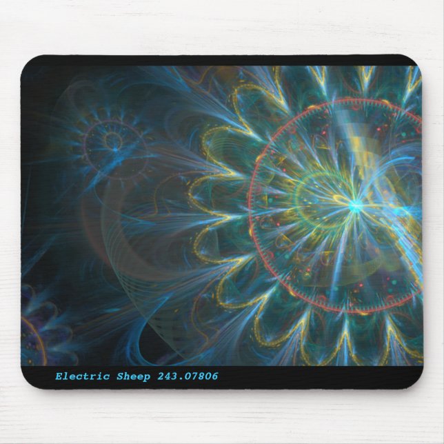 Elektrische Schafe 243,07806 Mousepad (Vorne)