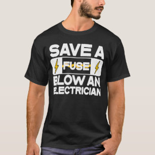 Elektrische Sicherung T-Shirt