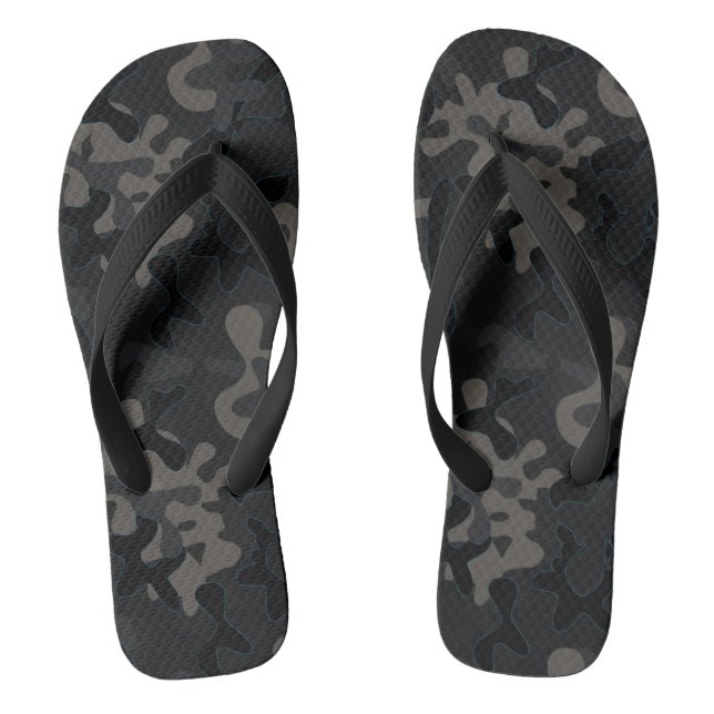 Elektrische Signatur-Camouflage Flip Flops (Fußbett)
