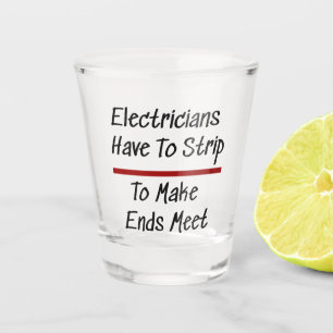 Elektrische Spaß Joke Funny Novelty Electrical Schnapsglas