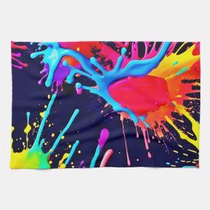 Elektrische Splash von Vivid Colors Geschirrtuch