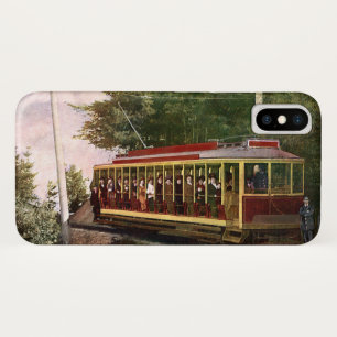 Elektrische Straßenbahn für Vintage-Reisen und -Ve Case-Mate iPhone Hülle