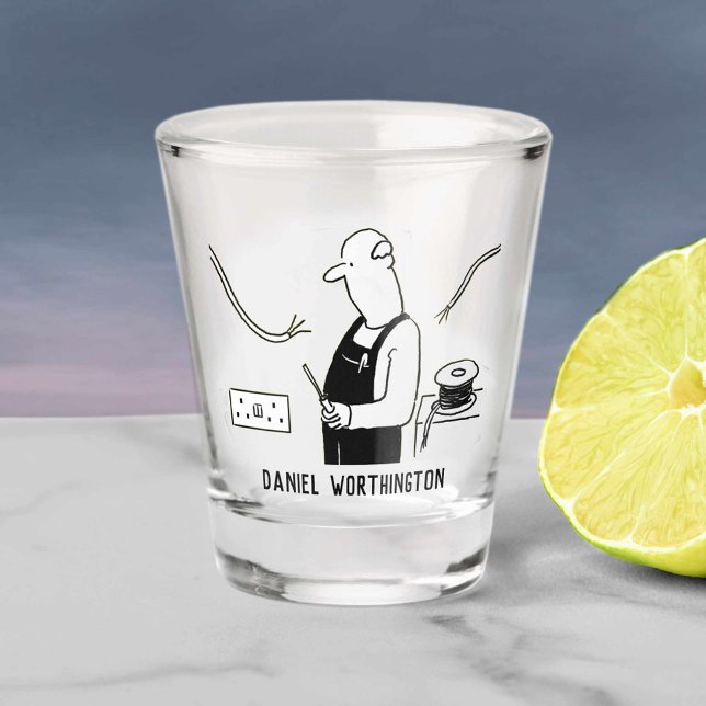 Elektrische und elektrische Reparaturen. Schnapsglas (Von Creator hochgeladen)