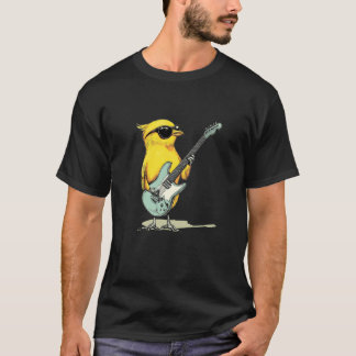 Elektrische Vogelstörung für coole Rocker Vögel T-Shirt