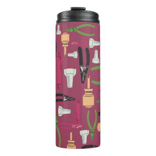 Elektrische Werkzeuge des Handels Thermosbecher