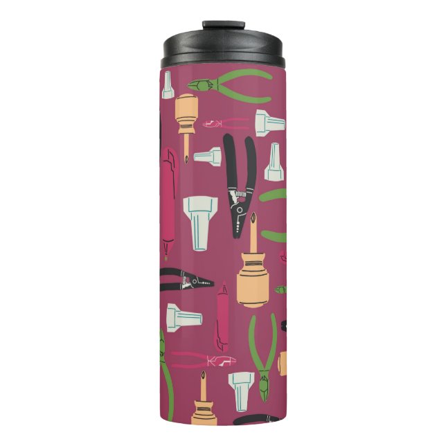 Elektrische Werkzeuge des Handels Thermosbecher (Vorderseite)