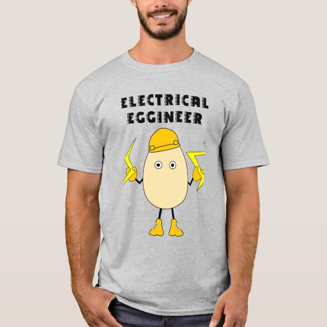 Elektrischer Ausleger T-Shirt (Vorderseite)