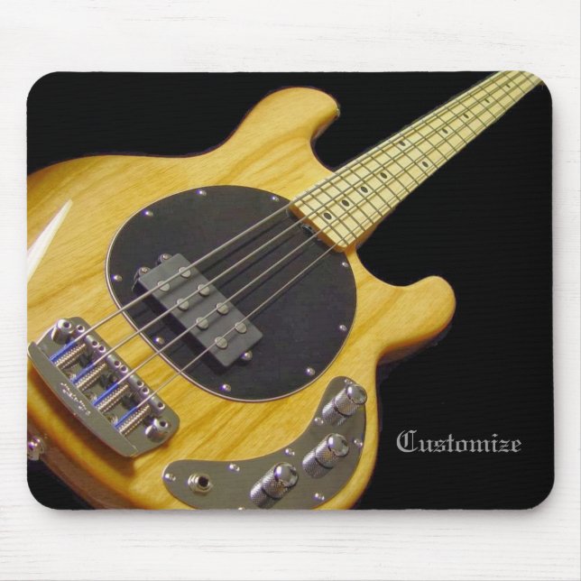 Elektrischer Bass Mousepad (Vorne)