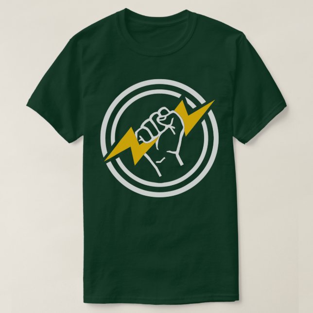 Elektrischer Blitz T-Shirt (Design vorne)