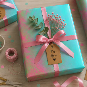 Elektrischer Dunst Geschenkpapier Set